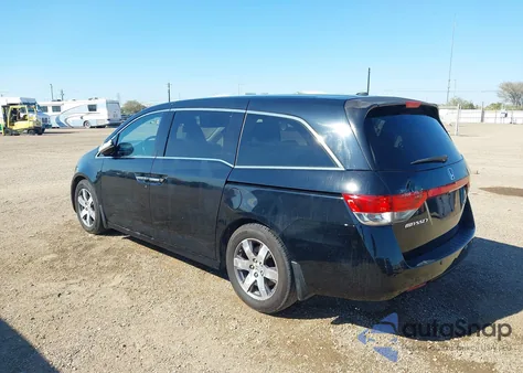 2015 Honda Odyssey Touring/Touring Elite z USA, uszkodzony, nr VIN 5FNRL5H96FB062463